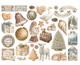 Die cuts surtido - White Christmas