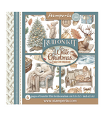 Surtido de Rub on cm 15,5x15,5 - White Christmas
