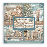 Bloc de Scrapbooking 22 hojas cm 30,5x30,5 (12"x12") Una cara - White Christmas