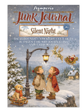 Junk journal pegatinas, recortes, fondos - Silent Night