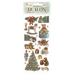 Rub-on cm 10,16x21,6 - The Nutcracker teddy bears