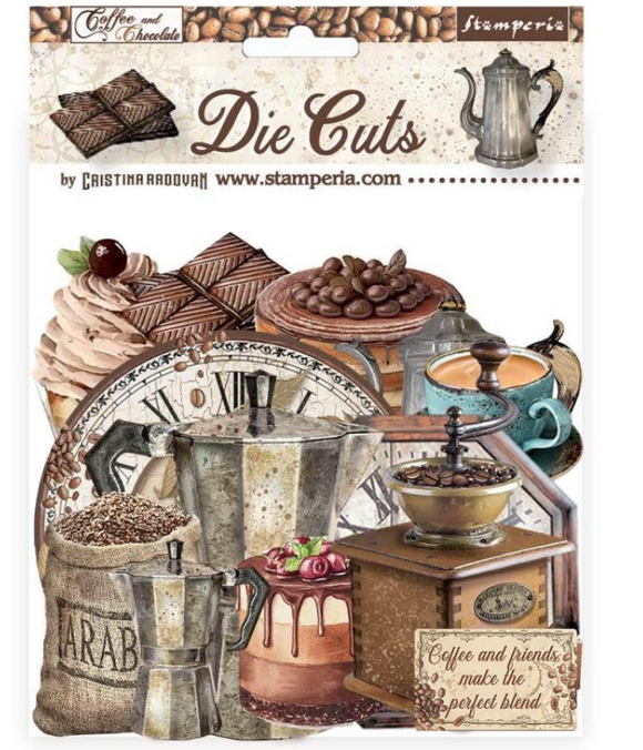 Die cuts surtido - Coffee and Chocolate