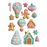 Molde de silicona A5 - Candy Christmas pan de jengibre