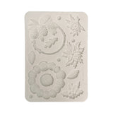 Molde de silicona A5 - Christmas guirnaldas