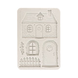 Molde de silicona A5 - Christmas cabaña
