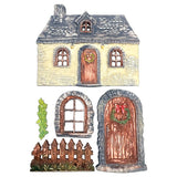 Molde de silicona A5 - Christmas cabaña