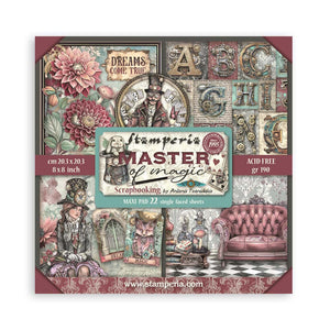 Block de papales 8*8" a una cara Master of magic