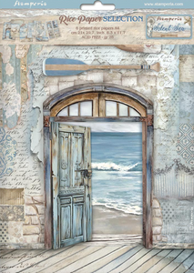 Papel de arroz  Rice paper A4 - Silent Sea
