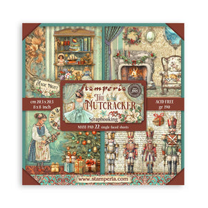 Block de papel 22hj cm 20,3X20,3 (8"X8") Single Face The Nutcracker