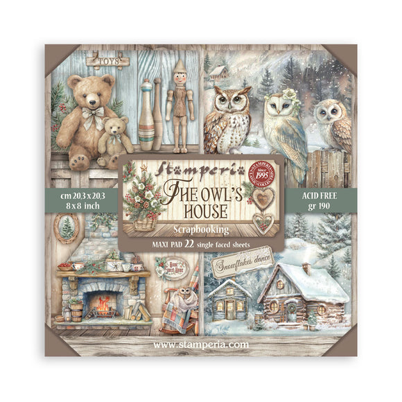 Block de Papeles 8*8 22 Hj - The Owls´s House