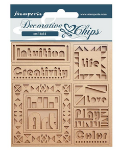Decorative chips Bauhaus writings