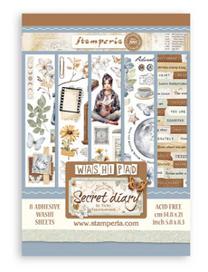 Washi Pad Secret Diary