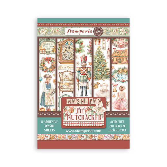 Washi pad 8 hojas A5 - The Nutcracker