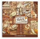 Block de papeles  12"x12" - Coffee and Chocolate