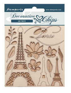 Decorative chips  - Create Happiness Oh lá lá Tour Eiffel
