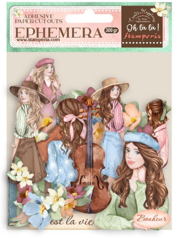 Ephemera - Create Happiness Oh lá lá chicas y flores