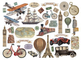 Die cuts assorted - Around the world