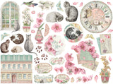 Die cuts assorted - Orchids and Cats