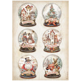 Papel de arroz A4  x 6 unidades - Gear up for Christmas