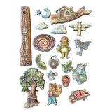 Molde flexible A4 - Hidden Grove