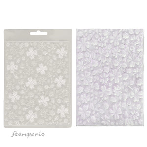 Textura de impresión PVC Flexible A5 - House of Roses