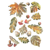 Molde flexible A5 - Whispering woods hojas