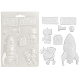 Molde flexible A5 - A new Beginning nave espacial y robot