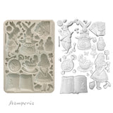 Molde de silicona A5 - Alice in Christmas