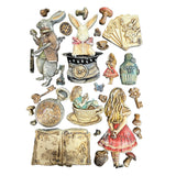 Molde de silicona A5 - Alice in Christmas