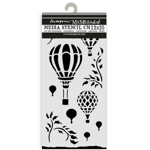 Stencil grueso cm 12X25 - Timeless globos aerostáticos