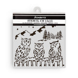 Kit de stencil The Owl's House 9 uds.
