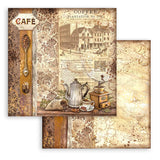 Block de Papeles (8"X8") - Coffee and Chocolate