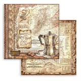 Block de Papeles (8"X8") - Coffee and Chocolate