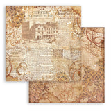 Block de Papeles Maxi Background  - Coffee and Chocolate