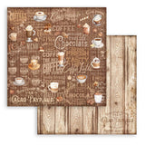 Block de Papeles Maxi Background  - Coffee and Chocolate