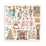 Block de Papeles 30,5x30,5 (12"x12") - The Nutcracker