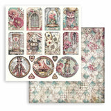 Block de Papeles 10 hojas cm 20,3X20,3 (8"X8") - Master of Magic