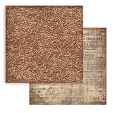 Block de papeles (8"X8") - Backgrounds  Coffee and Chocolate