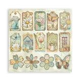 Block de papeles (8"X8") Single Face Daisy Art