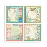 Block de papeles (8"X8") Single Face Daisy Art