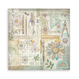 Block de papeles (8"X8") Single Face Daisy Art