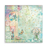 Block de papeles (8"X8") Single Face Daisy Art