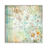 Block de papeles (8"X8") Single Face Daisy Art