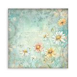 Block de papeles (8"X8") Single Face Daisy Art