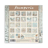 Bloc de Scrapbooking 22 hojas cm 20,3X20,3 (8"X8") Una cara - White Christmas