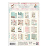 Junk journal pegatinas, recortes, fondos - Winter Magic