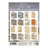 Junk journal pegatinas, recortes, fondos - Silent Night