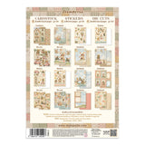 Junk journal pegatinas, recortes, fondos - Cozy Family