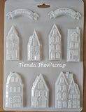 Molde A4 PVC Flexible Cozy houses
