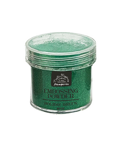 Polvo de embossing Holiday Green